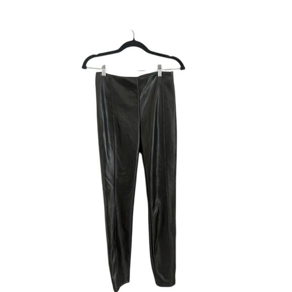 Nicole Miller New York Pants - NWT Nicole Miller Faux/Vegan Leather Pants - Black, Sleek & Chic